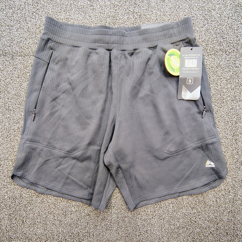 New RBX Active Gray Men’s Size S 7" Inseam Elevate Short Fast Shipping